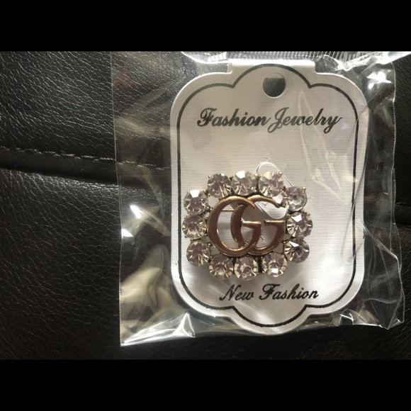 📣GG gold brooches bride denim pin bridesmaid - Picture 4 of 4